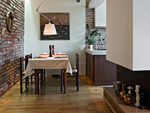 Квартира «», столовая . Фото № 5925, автор Архитектурная студия Соколовых 