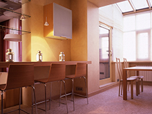 Квартира «», столовая . Фото № 8253, автор Дом-А 