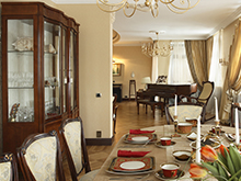 Квартира «», столовая . Фото № 6988, автор PAPILLON 