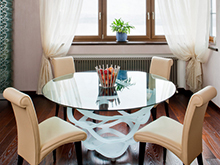 Квартира «», столовая . Фото № 7040, автор Линия 8 LINE8