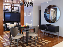 Квартира «», столовая . Фото № 7364, автор Nota Bene 