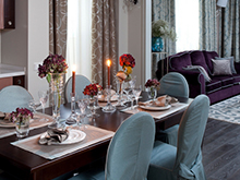 Квартира «», столовая . Фото № 8233, автор Поклонцева Марина