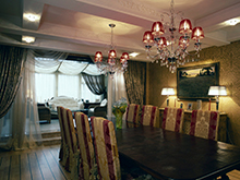 Квартира «», столовая . Фото № 8275, автор Дом-А 