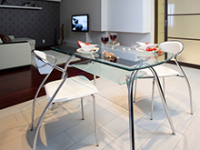 Квартира «», столовая . Фото № 8906, автор Однушечка Студия