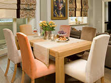 Квартира «», столовая . Фото № 9012, автор Федорова Екатерина, Пилипенко Мария