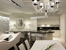 Квартира «», столовая . Фото № 9087, автор «Дизайн в кубе» Авторские интерьеры