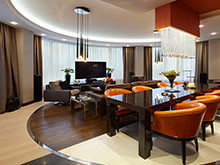 Квартира «», столовая . Фото № 9232, автор Миронова Татьяна, Конторовский Андрей