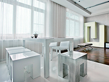 Квартира «», столовая . Фото № 10493, автор Конторовская Елизавета