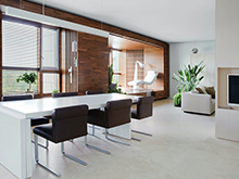 Квартира «», столовая . Фото № 10767, автор АИ-Студия 