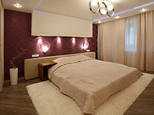 Квартира &laquo;&raquo;, спальня . Фото № 11317, автор Бо Татьяна