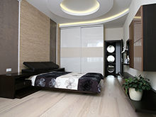 Квартира &laquo;&raquo;, спальня . Фото № 11393, автор Stages 