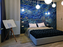 Квартира &laquo;&raquo;, спальня . Фото № 11419, автор Кулишова Елена