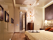 Квартира &laquo;&raquo;, спальня . Фото № 11638, автор Мастерская Воронцовых 