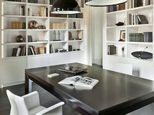 Квартира «», кабинет . Фото № 11809, автор Studioplan 