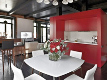 Квартира «», столовая . Фото № 11806, автор Studioplan 