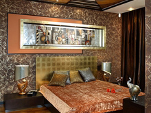 Квартира &laquo;&raquo;, спальня . Фото № 11871, автор Куценко Александр, Михайлова Юлия, artdefacto 