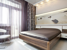 Квартира &laquo;&raquo;, спальня . Фото № 12114, автор Легэ-Артис 