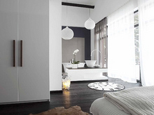 Квартира &laquo;&raquo;, спальня . Фото № 12209, автор Litinskiene Goda