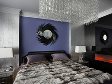 Квартира &laquo;&raquo;, спальня . Фото № 12225, автор Pfayfer & Fradina Interior Design 