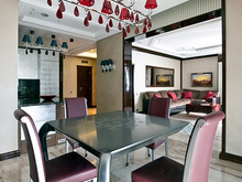 Квартира «», столовая . Фото № 12490, автор АвКубе 