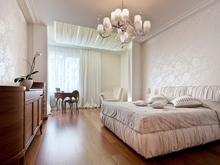 Квартира &laquo;&raquo;, спальня . Фото № 12886, автор Sky Gallery 