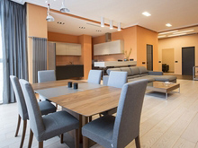 Квартира «», столовая . Фото № 12892, автор Sky Gallery 