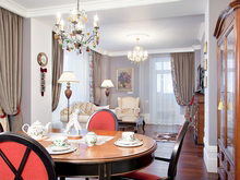 Квартира «», столовая . Фото № 13257, автор Легэ-Артис 