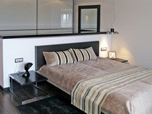 Квартира &laquo;&raquo;, спальня . Фото № 13604, автор БЕРНИ дизайн 