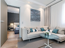 Квартира «», гостиная . Фото № 14967, автор NG-Studio 