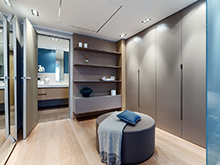 Квартира «», гардеробная . Фото № 14969, автор NG-Studio 