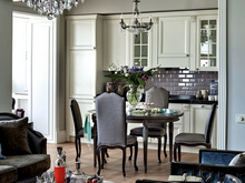 Квартира «», кухня . Фото № 13695, автор Лашманова Катерина