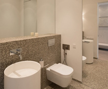 Квартира «», санузел . Фото № 13751, автор SL project 