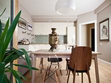 Квартира «», столовая . Фото № 13781, автор Крашенинникова Ирина