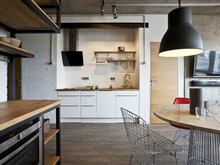 Квартира «», кухня . Фото № 13802, автор Однушечка Студия