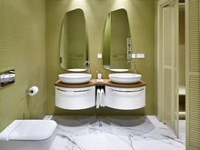 Квартира «», санузел . Фото № 13832, автор Berphin Interior 