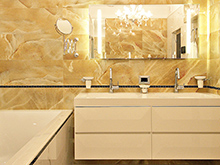 Квартира «», ванная . Фото № 13915, автор Vitaly Bilat interior design Виталий