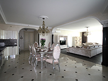 Квартира «», столовая . Фото № 13983, автор Заболотная Ольга, Веселова Галина