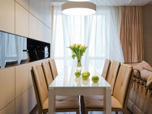 Квартира «», столовая . Фото № 14013, автор А+А (MAO) A PLUS A