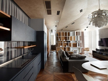 Квартира «», кухня . Фото № 14207, автор Смирнова Татьяна