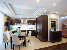 Квартира «», кухня . Фото № 14265, автор Козлов Никита