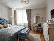 Квартира &laquo;&raquo;, спальня . Фото № 14279, автор ARCHIINTER 