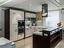 Квартира «», кухня . Фото № 14314, автор Лалетин Антон