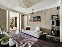 Квартира «», гостиная . Фото № 14348, автор M2project 