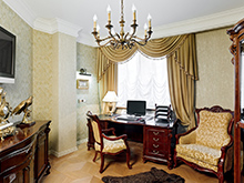 Квартира «», кабинет . Фото № 14368, автор Студия дизайна интерьера Мальгрим 