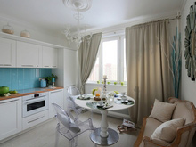 Квартира «», кухня . Фото № 14385, автор Борисова Инга