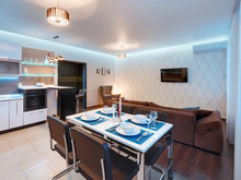 Квартира «», столовая . Фото № 14501, автор Студия интерьерного дизайна 8dis design studio