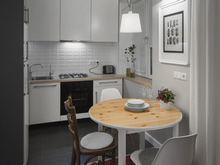 Квартира «», кухня . Фото № 14508, автор M2project 