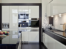 Квартира «», кухня . Фото № 14577, автор ITHAKA Design & Architecture 