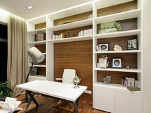 Квартира «», кабинет . Фото № 14608, автор SVOYA studio Денис Соколов