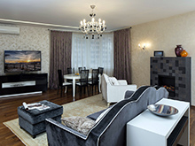 Квартира «», гостиная . Фото № 14614, автор Interior&Decor 